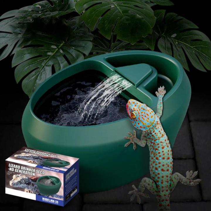 thumbnail image 2 of Reptile Water Dispenser Automatic Chameleon Drinking Fountain Water 2 of 11