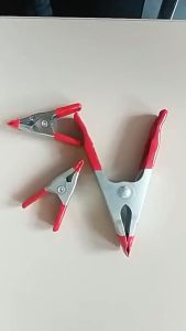 Biblio Metal Spring Clamp A-type Tent Clip Crafts Woodworking Backdrop Clips Home Improvement 1Pc