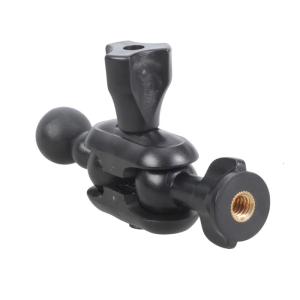 17mm Ball Head Vertical Adapters Conversion Ball Joint Vertical Mount Adapters for Tripods Camera Mounts Phone Stands