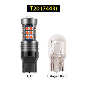(HONDA) Stream 1PC 27LED Car Brake Light Bulb 1157/P21-5W T20/7443 Non-flash Flash (Strobe 3 Times & Constant)