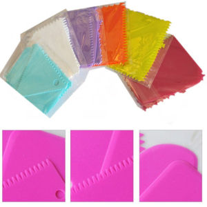 Ginca 6Pcs Cutter Pastry Dough Fondant Cream Decorating Cake Scraper Edge Tools