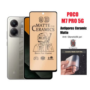 Promo Screen Guard For Xiaomi Poco M7 Pro 5G Anti Gores Layar All Variant Anti SPY Anti Bluelight Anti glare Premium Tempered Glass dan Ceramic - Formasi ACC