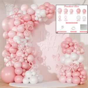 YUDESHUI Màu sắc hỗn hợp Bộ dụng cụ trang trí bóng bay Bóng bay hình nơ Nhiều kích cỡ khác nhau Bộ bóng bay đa dạng Duyên dáng Bộ dụng cụ trang trí bóng bay Bộ dụng cụ trang trí bong bóng Tiệc sinh nhật