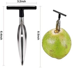 Dụng Cụ Mở Vỏ Dừa Non Bằng Thép Không Gỉ Siêu Nhanh Tiện Dụng Coconut Opener Tools PVN5015