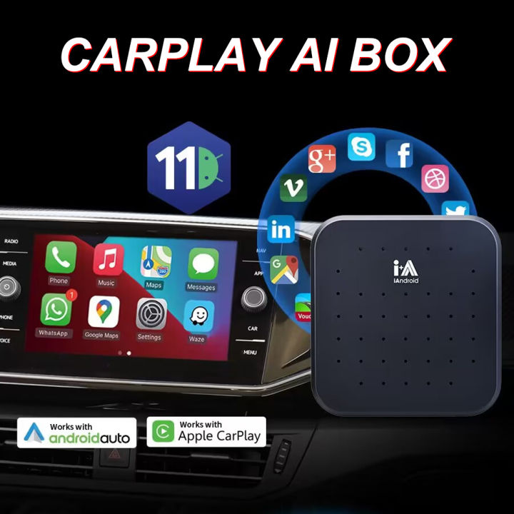 Car Video Box Used CB6 CarPlay AI Box&Android AI Box