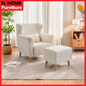 🔥SL Armchairs / Backrest Lounge Deck Chair / Lazy Chair /SOFA SINGLE / Lazy Sofa / 懒人沙发 / 单人沙发椅 - 4006