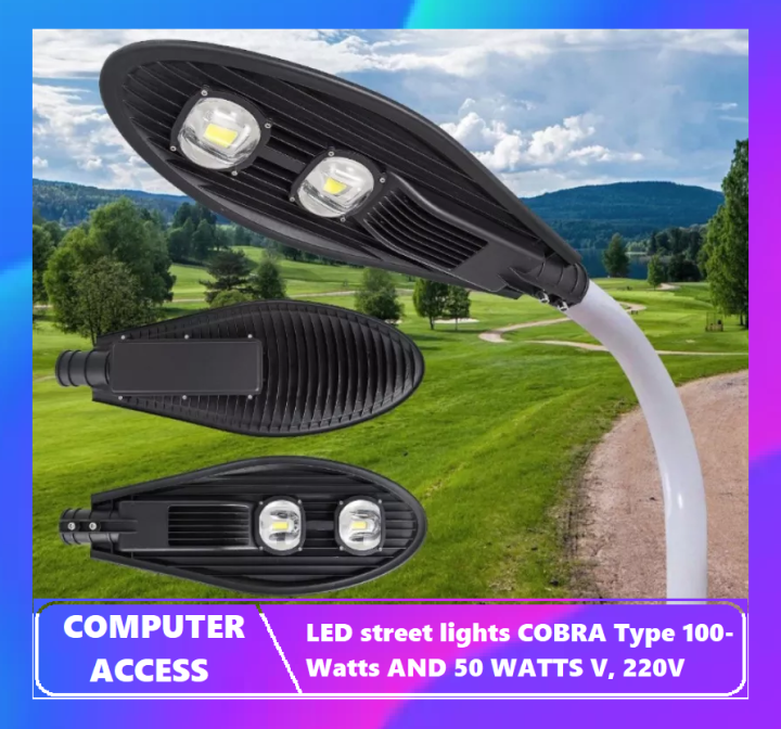 Cobra type led street shop light