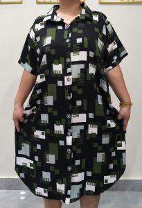 Long Polo Dress Bangkok Style for Plus Size