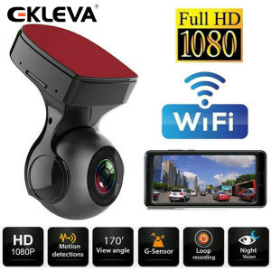 EKLEVA Dash Cam For Car 1080P HD Night Vision Car Camera Recorder Wi-Fi Hidden Dashcam Motion Detection dvr 170°FOV Camera For Car
