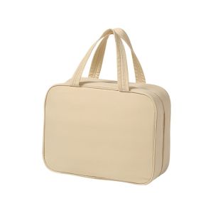 OMQAIO Multi-functional Toiletry Organizer Portable Waterproof Hanging Cosmetic Bag Travel Handbag Foldable Compact Case Bag Business Trip