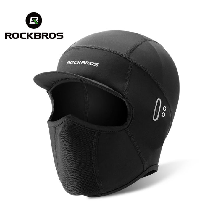 ROCKBROS Half Balaclava Maschera Da Ciclismo Invernale