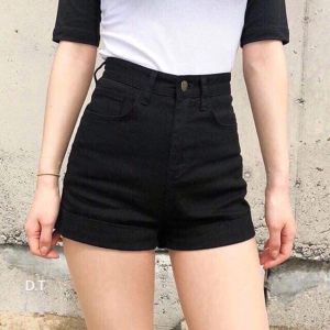 Quần Short Bò giấy Cạp cao Quần bò giấy có BIGSIZE (35-100kg) Quần Jeans Đùisooc