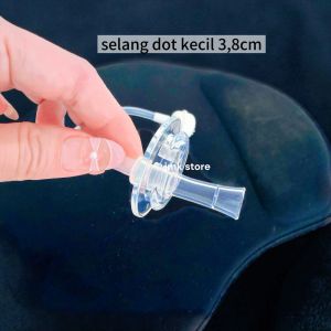 Sedotan selang standart / wideneck / duckbill pengganti karet dot nipple untuk botol susu