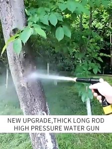susanlifeshop Clean Water Gun Spray Gun with 25 meter hose High Pressure Car Wash Sprayer PVC Hose for Garden