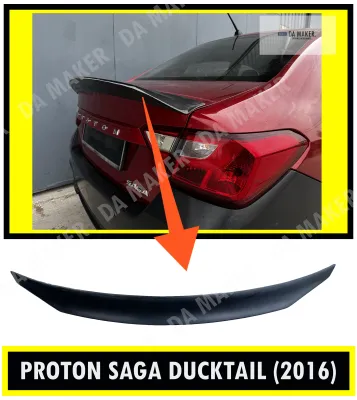 PROTON SAGA 16-23 DUCKTAIL SPOILER 2016 2017 2018 2019 2020 2021 2022 2023