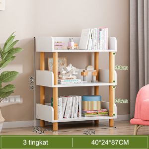 Rak Buku Rak Buku Anak Rak Buku Minimalis Lemari Rak Buku Rak Kotak Susun Rak Buku Portable