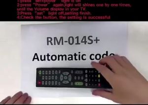 Nvtc Avtc RM-014S+ Universal Remote Control For Smart TV Compatible With Multiple Brands