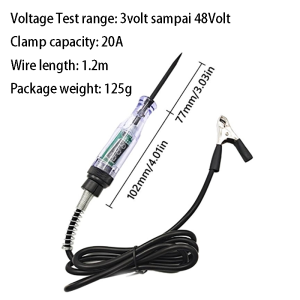 Tespen DC Mobil Motor Multifungsi 3 Volt-48 Volt Tespen Digital AC Volmeter Digital Kelistrikan