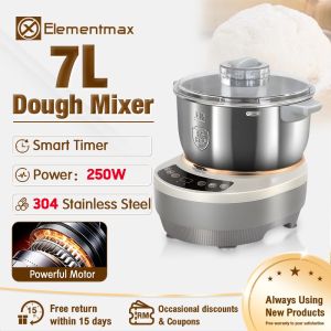 Dough Mixer 5L/7L Small Automatic Electric Household Kneading Machine Flour Mixer For Baking Chef Machine
