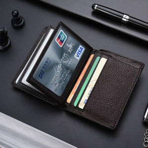 Ultra-thin Driver License Card Holder Pu Leather Business ID Pass Certificate Folder Men Women Wallet