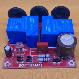 KIT SOFT START AUDIO DOBEL RELAY + NTC JUMBO PREMIUM . SOFTSTART AUDIO ANTI NJEGLEK PCB FIBER