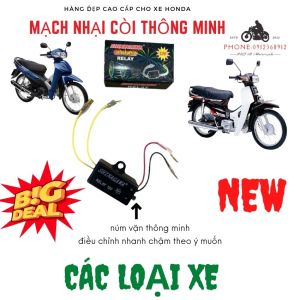Chíp nhại còi xe máyô tô hàng lᴏại 1 Plus 2023 có núm tăng chỉnh theo ý muốn