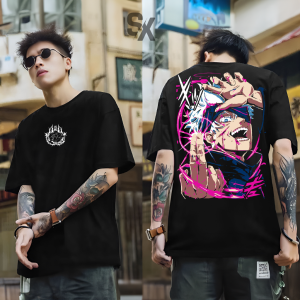 SIX DISTRO KAOS T-SHIRT / KAOS BERGAMBAR GOJO KAOS ANIME/ KAOS TULISAN / KAOS OUTFIT TREND / MOTIF SUKAJAN / KAOS TERBARU / KAOS TRENDY / KAOS DISTRO PRIA KEREN 2025 / KOAS DISTRO BANDUNG / KAOS POLOS / KAOS KATA KATA / BAJU KEKINIAN / KAOS ANAK MUDA