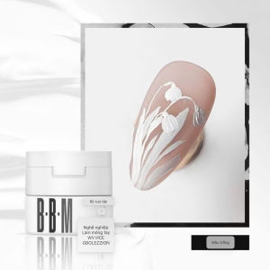 Gel vẽ đen trắng BARBIE MARIGE siêu đặc gel vẽ nổi barbie  gel vẽ nổi trắng
