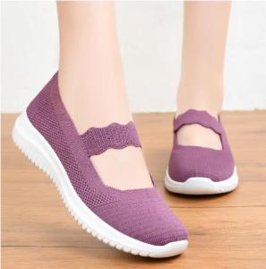 COD New Korean‘s Shoes For Women Sale Low Cut Breathable Shoes For Lady Slip On Casual Rubber Socks Shoes