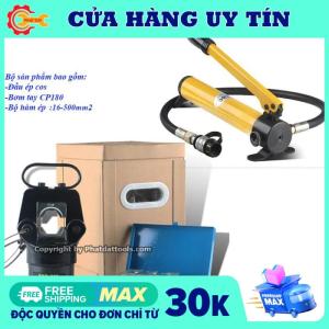 Đầu Ép Cos Thủy Lực FYQ400 Kèm Bơm Tay Thủy Lực CP180-Phạm vi ép cos 16-400mm2