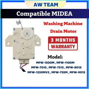 Compatible MIDEA Washing Machine Drain Motor MFW-701S MFW-751S MFW-801S MFW-1250MV2 MFW-755M MFW-901S