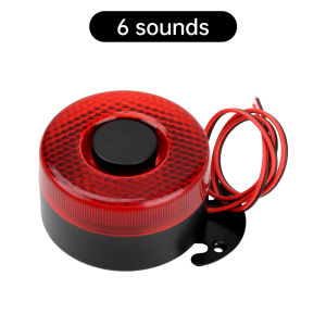 diymore DC 12-24V car modification truck reversing horn with LED light beeping sound horn buzzer