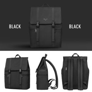 MAH Siro Waterproof Laptop Backpack With Zipper Compartment (14/15.6")Ransel dengan Resleting