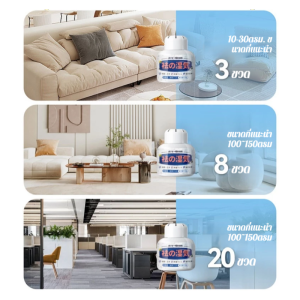 กล่องลดความชื้นป้องกันความชื้นและป้องกันโรคราน้ำค้างในร่ม ตู้เสื้อผ้าสองตู้ป้องกันเชื้อราและกําจัดกลิ่น