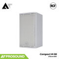 RCF COMPACT M 06 ลำโพงติดตั้งพาสซีฟ 2 ทาง 6 นิ้ว ตู้ไม้อัด 400W Peak 8 Ohm ความดัง 116dB AT Prosound. 