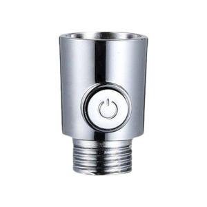 Shower Shut Off Valves Button Type 1/2Inch Universal Water Flows Control for Shower Arm and Hose or Bidet Sprayer