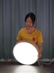 CANMEIJIA LED Downlight Color blocking 3 color Surface Mounted Ceiling Light For Living Room Indoor