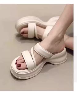 [Free Shipping] WomenS Summer Outdoor Sandals With Thick Platform Soles And Height-Increasing Heels 2026 New Style Perfect With Dresses Beach Flip-Flops