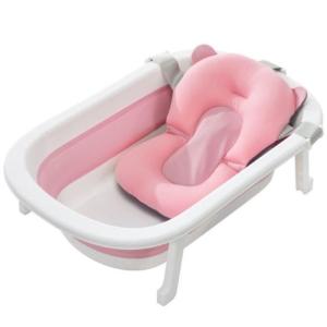 【READY STOCK】Baby Tub Newborn to Children Kids Foldable Anti-slip Bathtub Tab Mandi Bayi Kanak-kanak AC-101