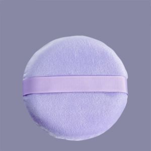 130MM Oversized Dry Powder Puff Makeup Brush Big Mac Powder Puff