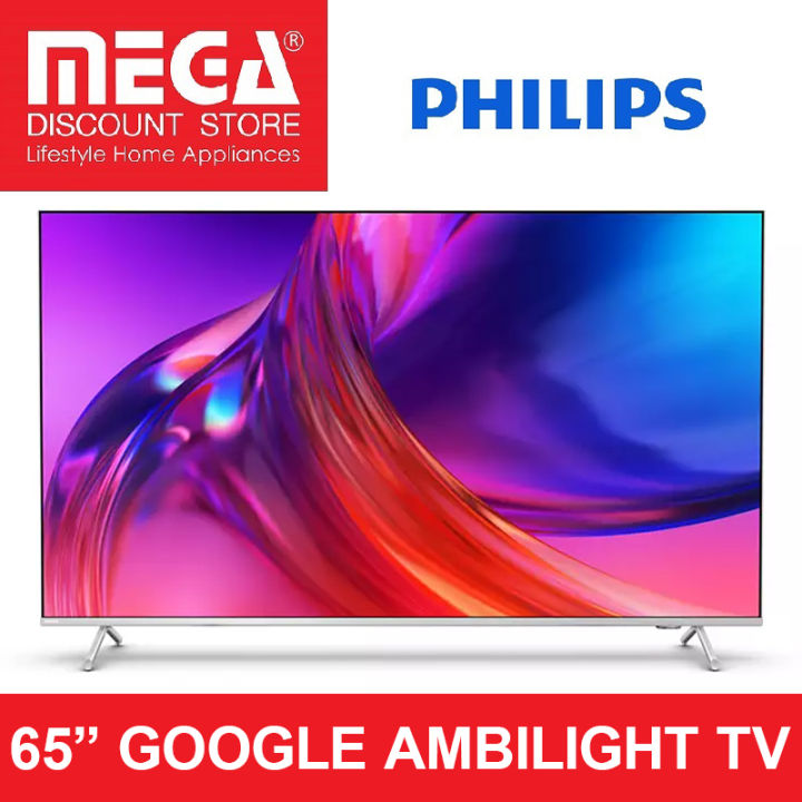 PHILIPS 65PUT8528 65-INCH SMART 4K GOOGLE AMBILIGHT TV FREE