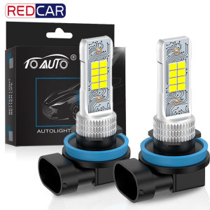 2 Chiếc Bóng Đèn LED H8 H11 Bóng Đèn Sương Mù Ô Tô Led H16 JP 9005 HB3 9006 HB4 Đèn Chạy Xe Tự Động DRL 12V 6000K Trắng2026