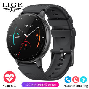LIGE 1.39 Inch IPS Full Touch Screen Sports Smart Watch Men Bluetooth Call & Heart Rate Multifunctional Health Tracker Women