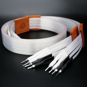 Nordost Valhalla2 OCC Silver Plated Speaker Cable Hifi Speaker Line Rhodium plated Banana Z plugs Connector