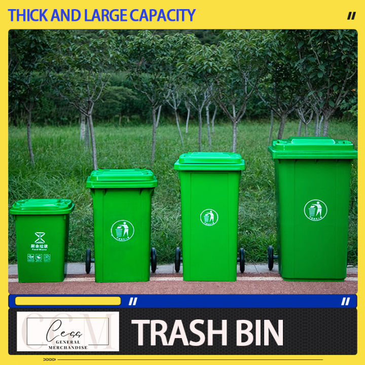 Trash Bin In 240l120l100l50l30l Capacity Garbage Bin Container With Wheels And Cover Trash 3259