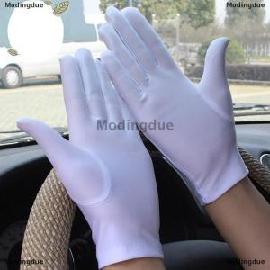 [COD] Modingdue Woman Gloves For Summer Sunscreen Driving Gloves Female Thin Cotton Sweet Solid Color Non-Slip Touchscreen Breathable