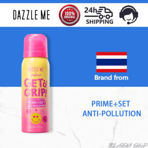 DAZZLE ME X SmileyWorld Get A Grip! Semburan Setting Makeup — Prime + Set Anti-Pollution 50ml | Waterproof and sweat-proof | Suitable for all skin types