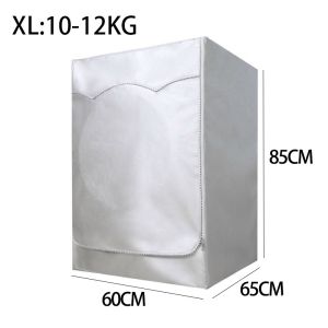 10-12kg Cover Mesin Cuci Front Loading Tebal Waterproof / Sarung Mesin Cuci Bukaan Depan Anti Air