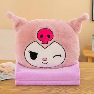 หมอนผ้าห่มลายการ์ตูนน่ารัก ตุ๊กตาหมอนผ้าห่ม