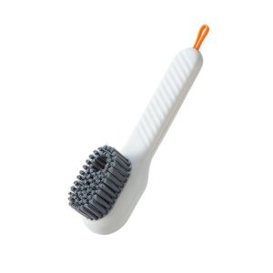 Laundry Brush with soap dispenser Cleaning Brush Soft Bristled Liquid Shoe Brush Long Handle Brush Clothes Brush Shoe Clothing Board Brush Household Cleaning Tool